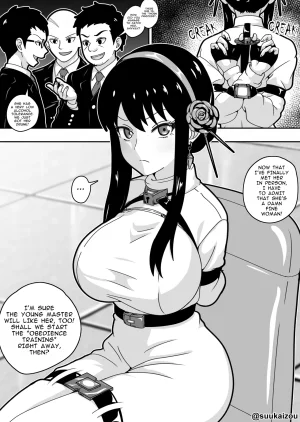 suukaizou Yor Forger erotic manga