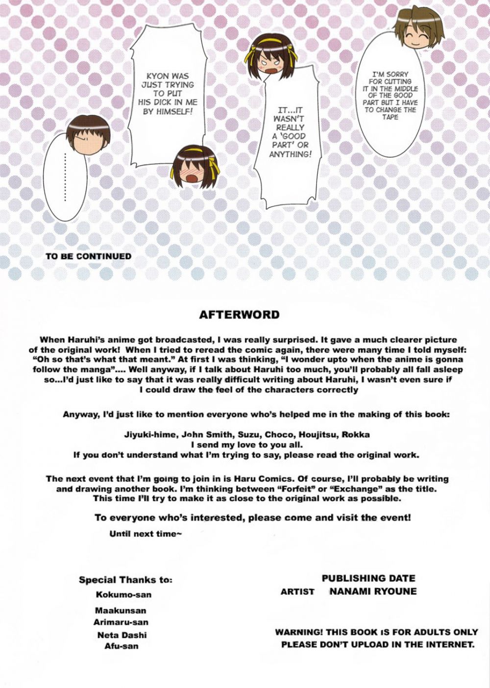 Suzumiya Haruhi no Satsuei - Image 13