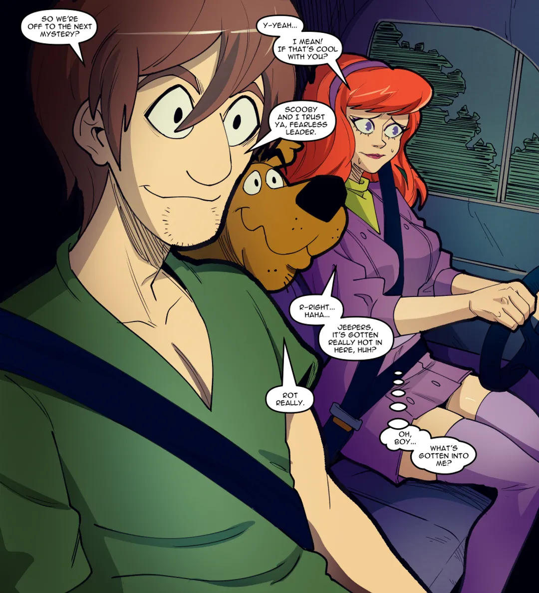 SwainArt Daphne wants to prove shes a leader too Scooby-Doo Ongoing - Image 7