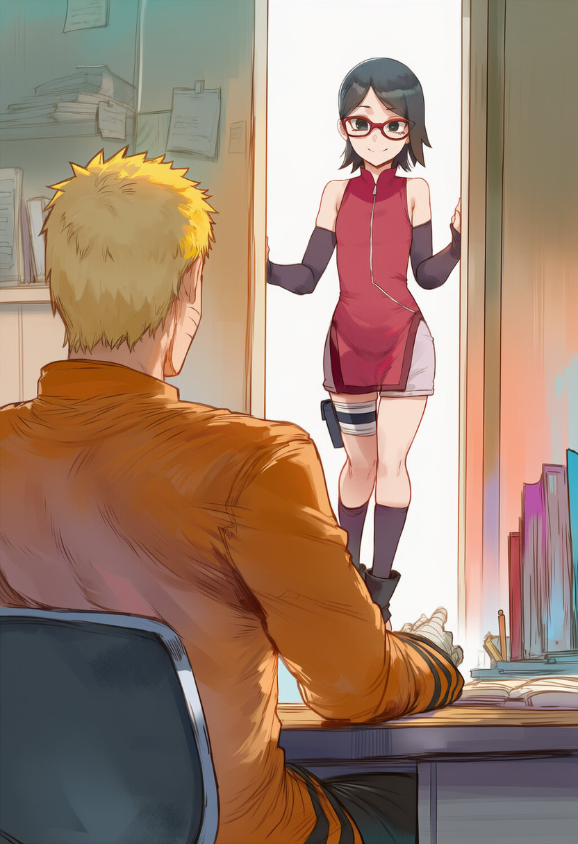 Swirlinghawk Naruto X Sarada - Image 4