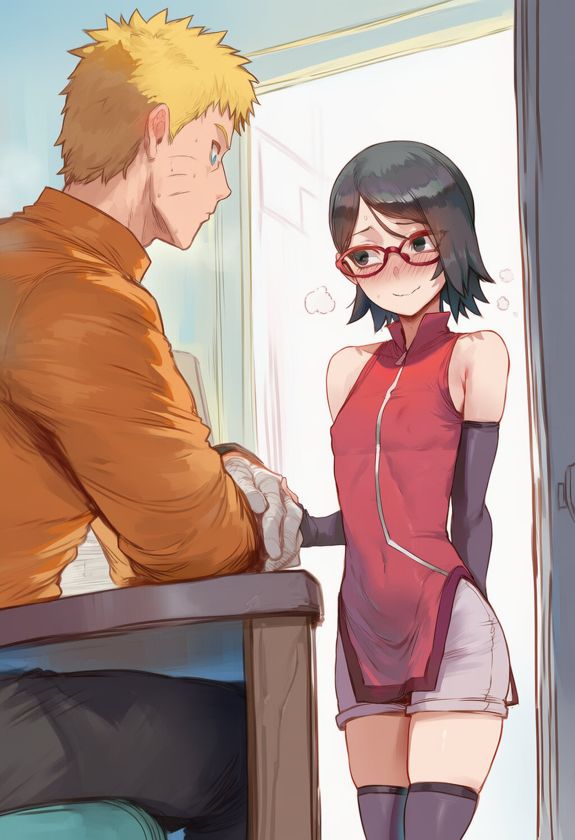 Swirlinghawk Naruto X Sarada - Image 5