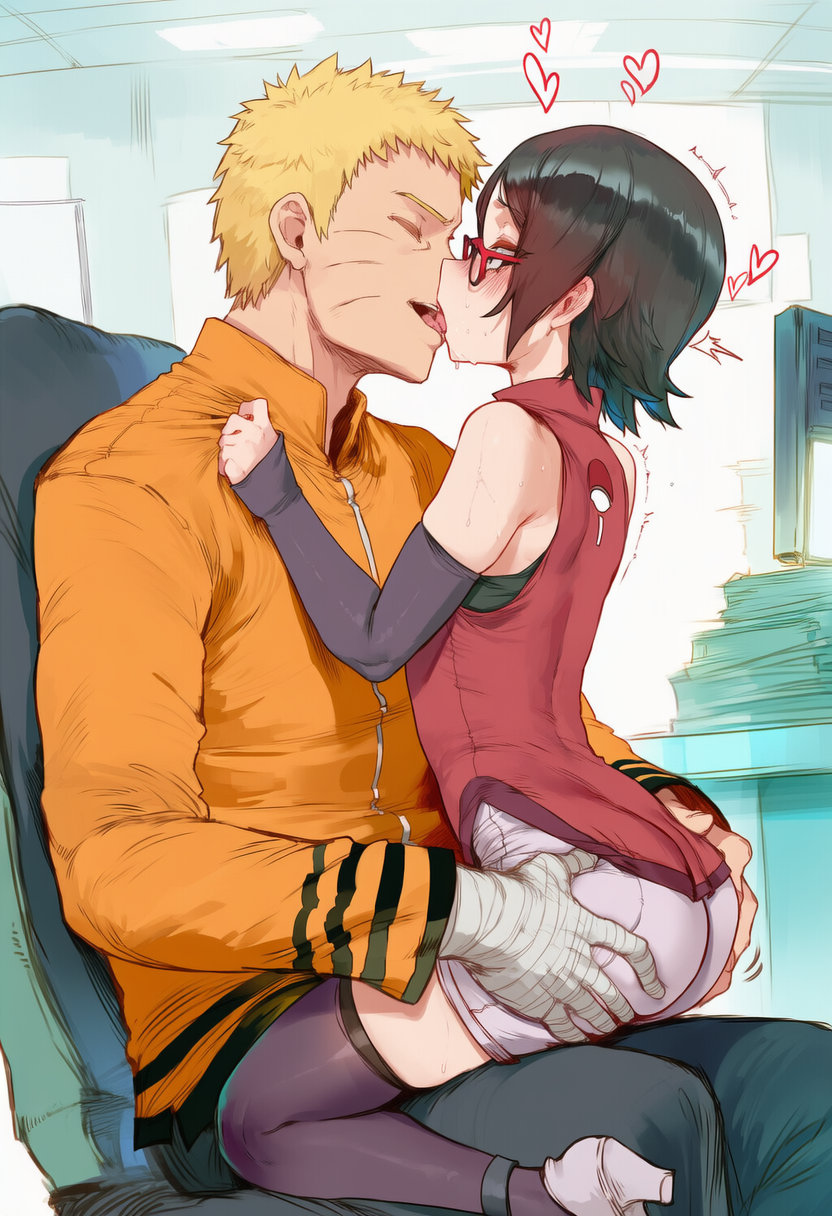 Swirlinghawk Naruto X Sarada - Image 9