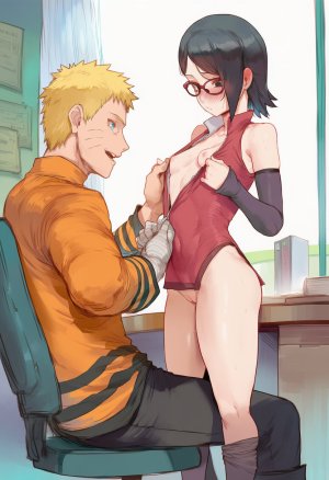 Swirlinghawk Naruto X Sarada - Page 13