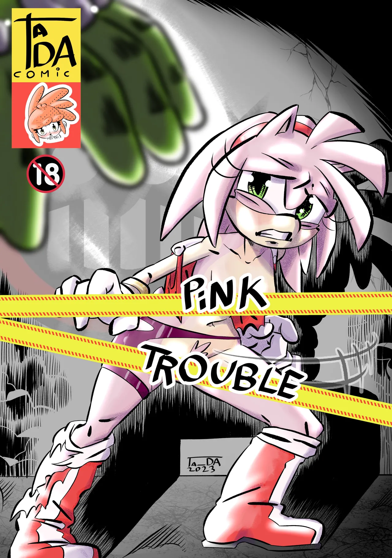 Ta_DA Pink Trouble Sonic the Hedgehog Ongoing - Image 1