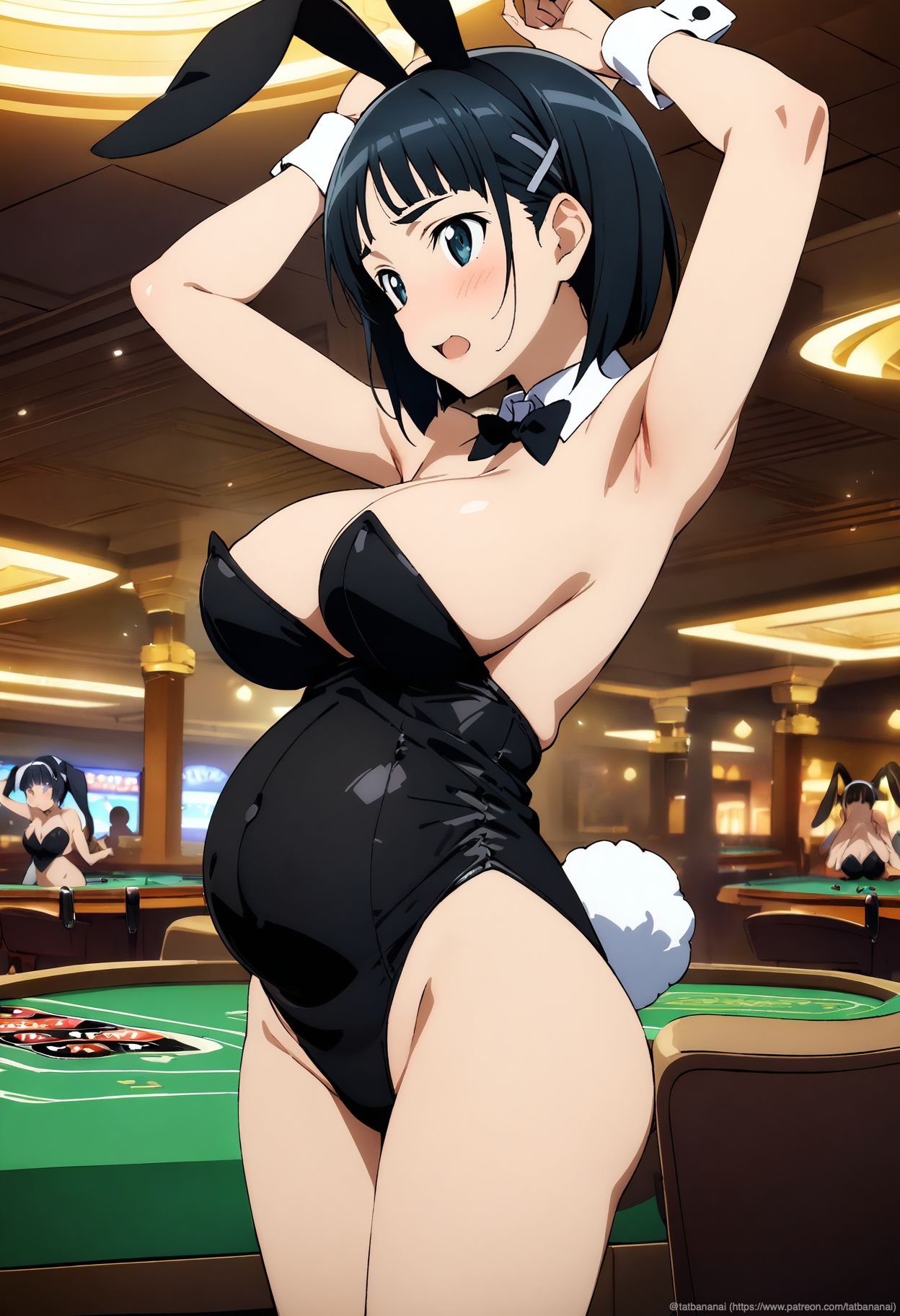 tachibana - Sword Art Online Suguha in Playboy Bunny 117 illustrations ソードアートオンライン バニーガール直葉 117枚 - Image 14