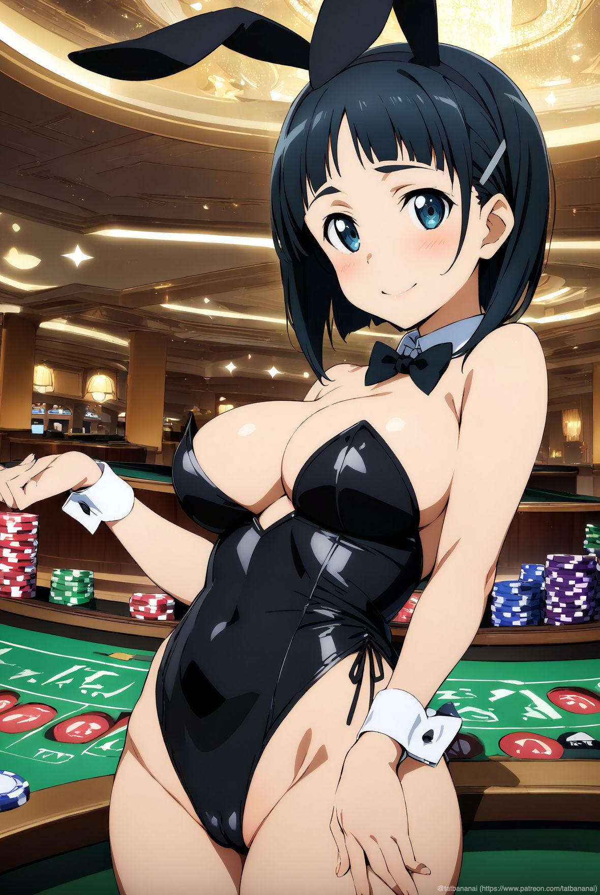 tachibana - Sword Art Online Suguha in Playboy Bunny 117 illustrations ソードアートオンライン バニーガール直葉 117枚 - Image 2