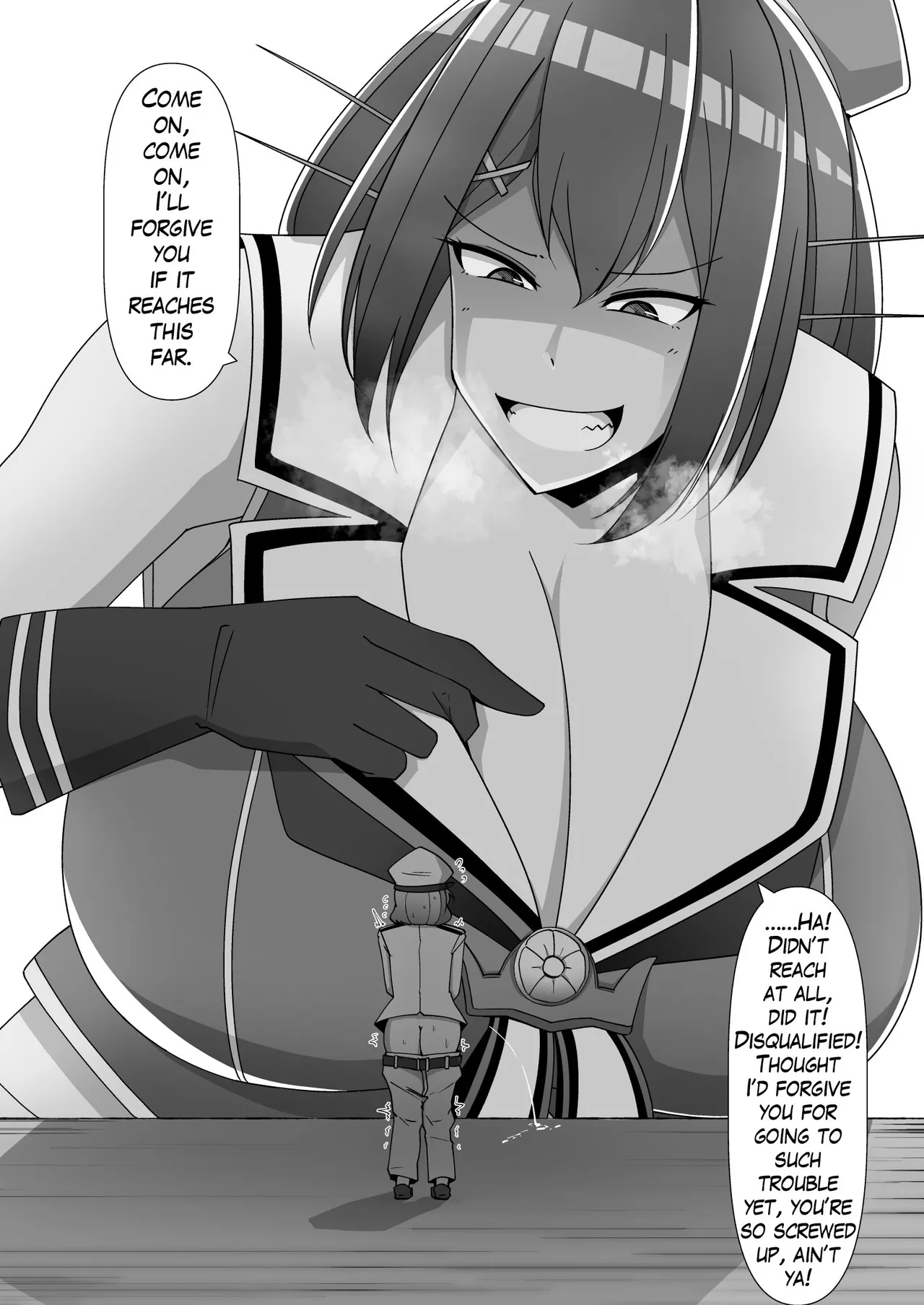 Takaisen Being Locked in a Grapple with Gigantic Shipgirls Doujin Collab - Image 12