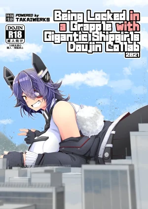 Takaisen Being Locked in a Grapple with Gigantic Shipgirls Doujin Collab Thumbnail