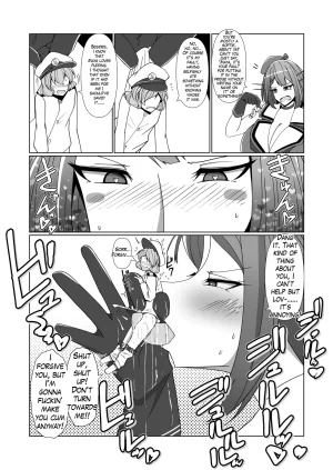 Takaisen Being Locked in a Grapple with Gigantic Shipgirls Doujin Collab - Page 13