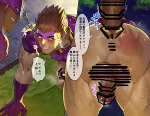 Takao no Gami Toiro Osukōbi kurui no hentai sentōin-ka suru gachimuchi hīrō-tachi - Page 22