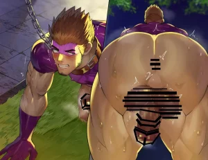 Takao no Gami Toiro Osukōbi kurui no hentai sentōin-ka suru gachimuchi hīrō-tachi - Page 59