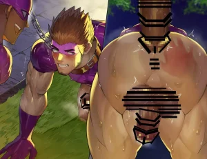 Takao no Gami Toiro Osukōbi kurui no hentai sentōin-ka suru gachimuchi hīrō-tachi - Page 61