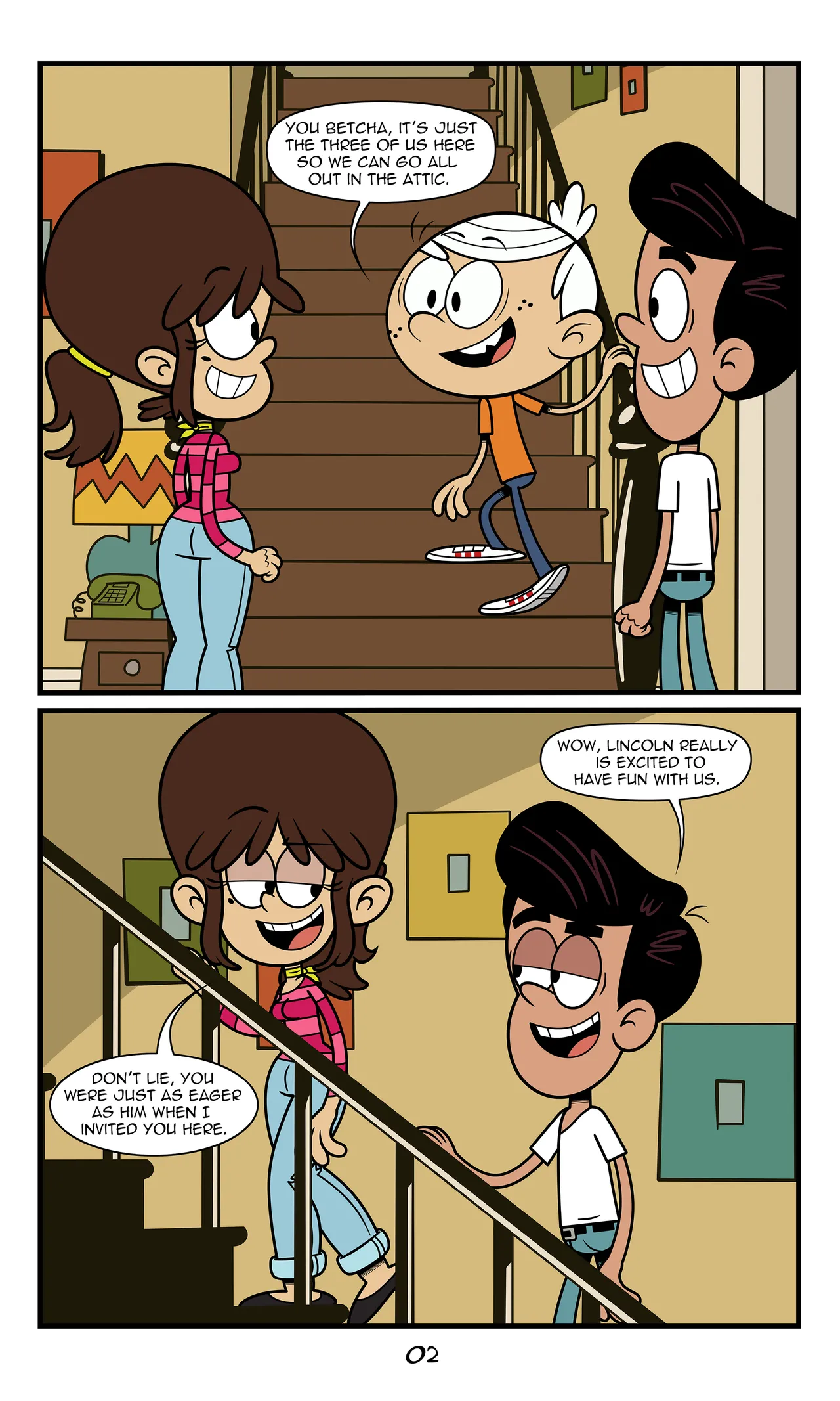 Taki8hiro Lincoln x Fiona x Miguel The Loud House - Image 2