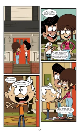 Taki8hiro Lincoln x Fiona x Miguel The Loud House Thumbnail