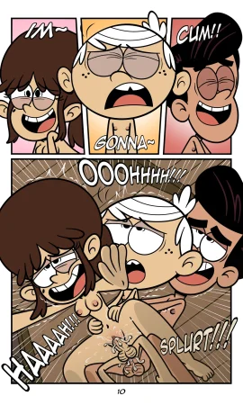 Taki8hiro Lincoln x Fiona x Miguel The Loud House - Page 10