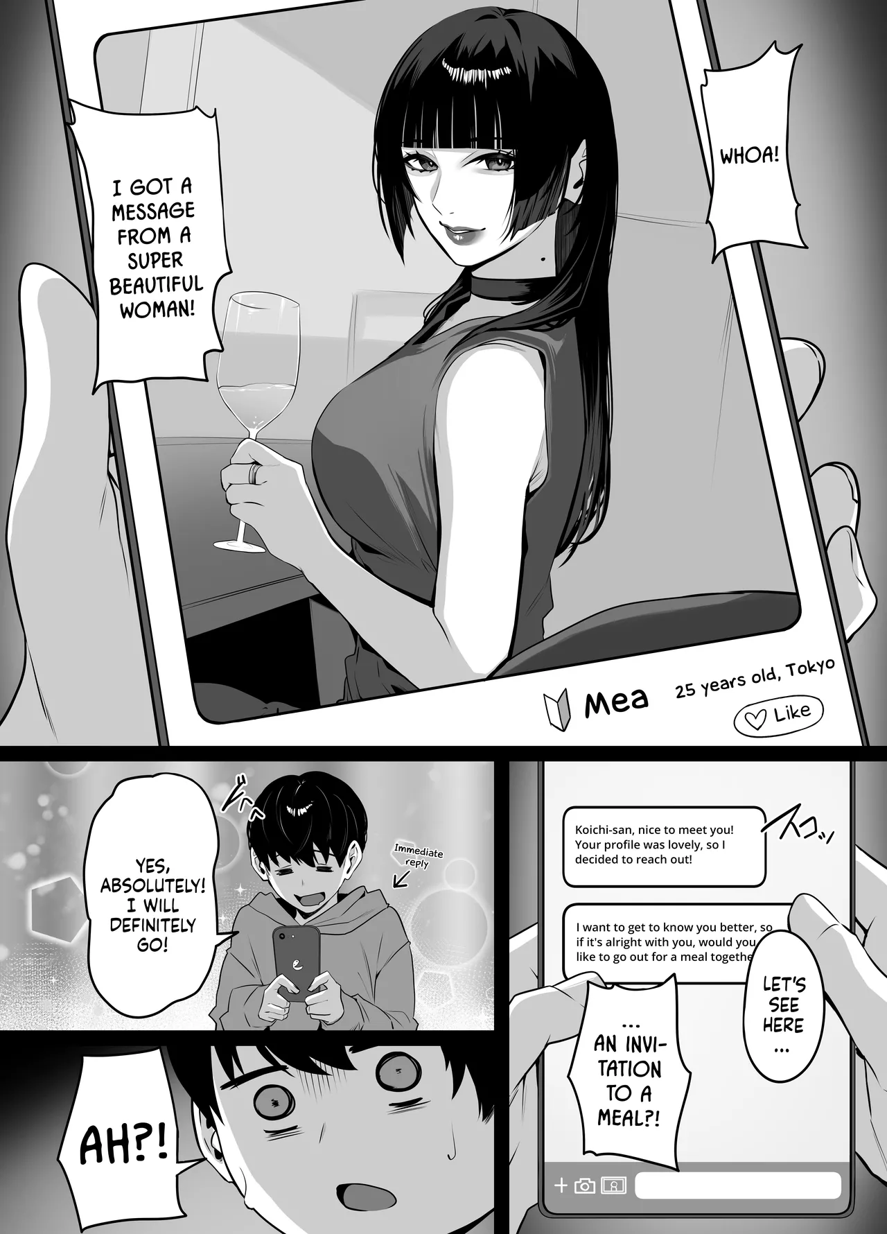 Takoneru Macchingu Shita Toshiue Oneesan ni Oshioki Sareru Hanashi The Story of Being Punished by the Older Woman I Matched With English - Image 5