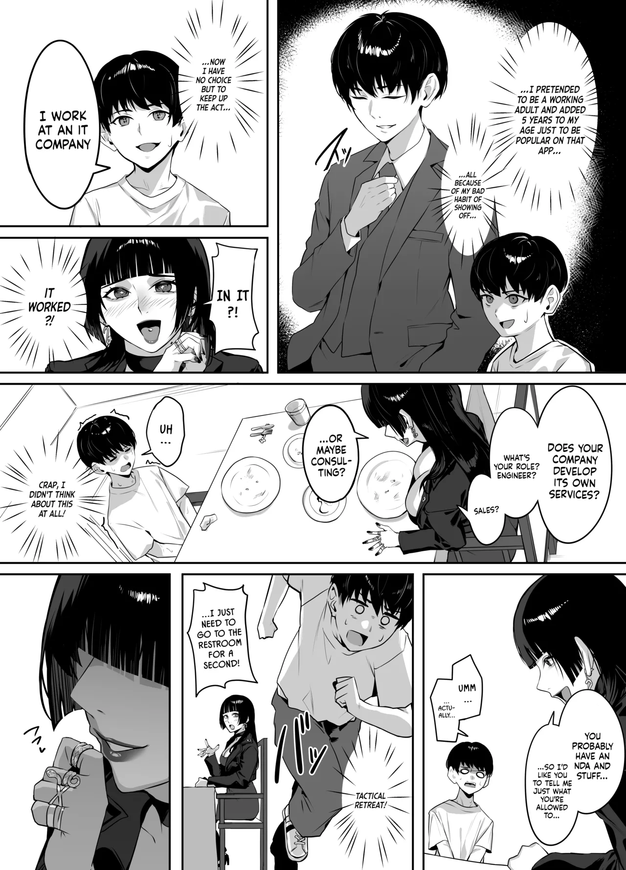 Takoneru Macchingu Shita Toshiue Oneesan ni Oshioki Sareru Hanashi The Story of Being Punished by the Older Woman I Matched With English - Image 7