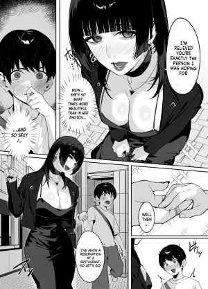 Takoneru Macchingu Shita Toshiue Oneesan ni Oshioki Sareru Hanashi The Story of Being Punished by the Older Woman I Matched With English - Page 3