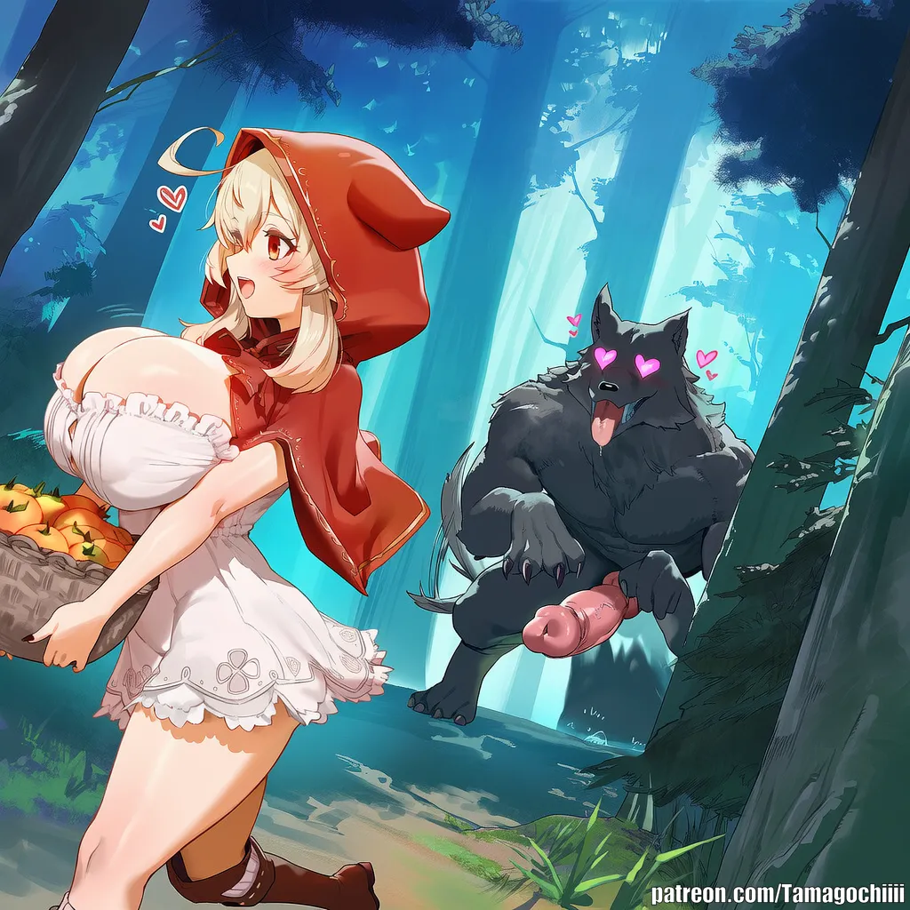 Tamagochiiii QUICKIE - Klee, Little Red Riding Hood - Image 3