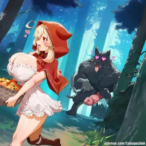 Tamagochiiii QUICKIE - Klee, Little Red Riding Hood - Page 3