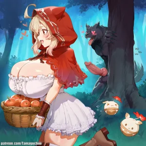 Tamagochiiii QUICKIE - Klee, Little Red Riding Hood - Page 4