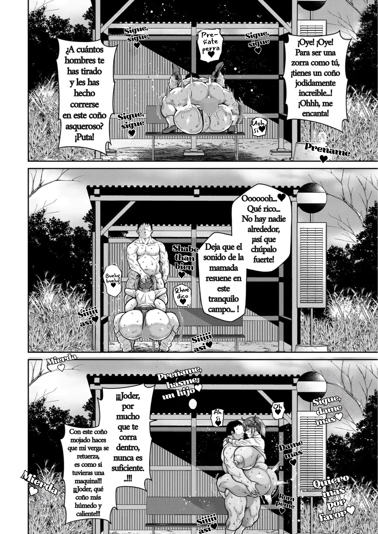 Tanuking Sleep Drachef Bitch in the Bus StopUna Perra en la parada de áutobus Español Digital - Image 15