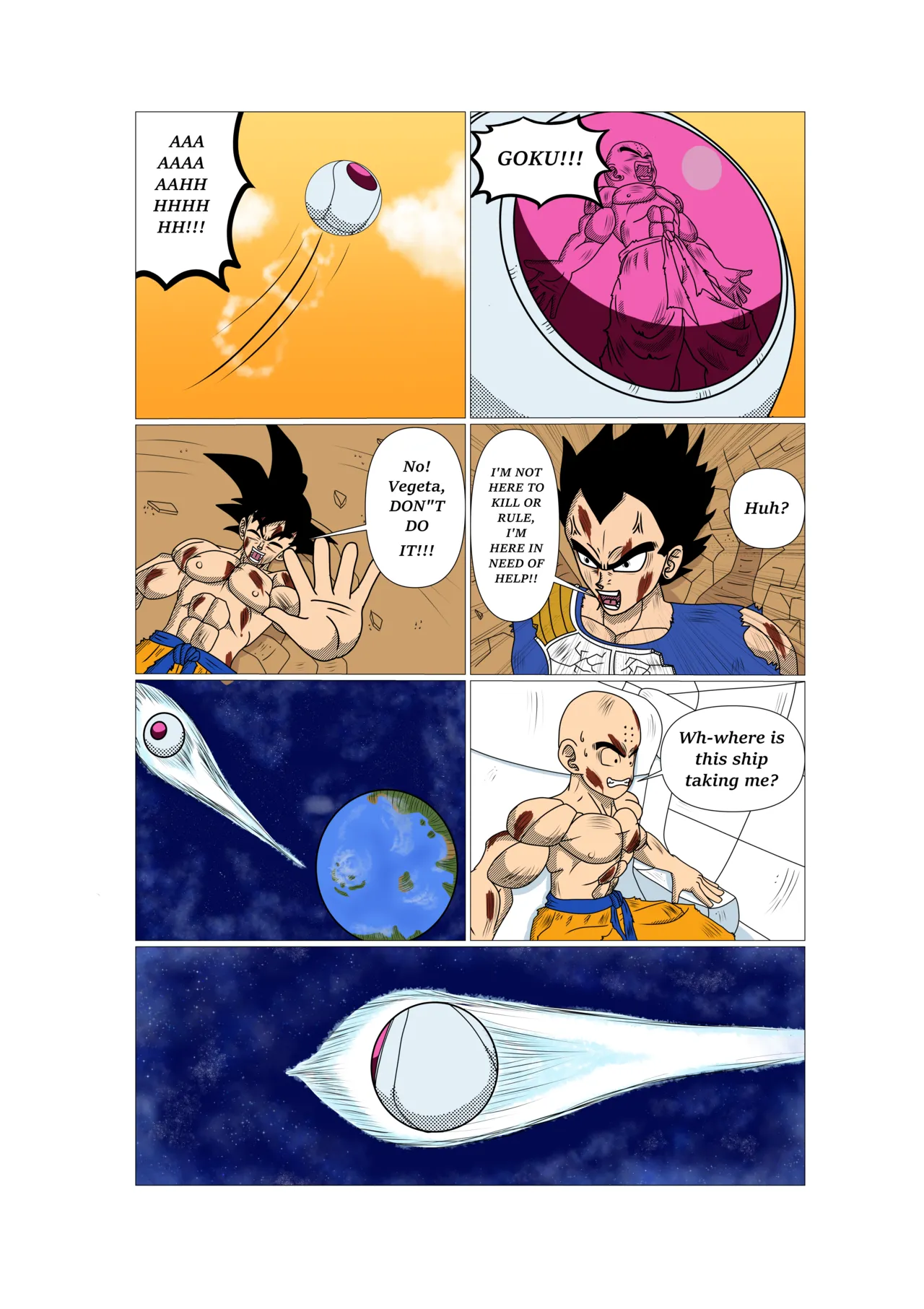 Tashbow Krillin Saga Dragon Ball Z Ongoing - Image 4