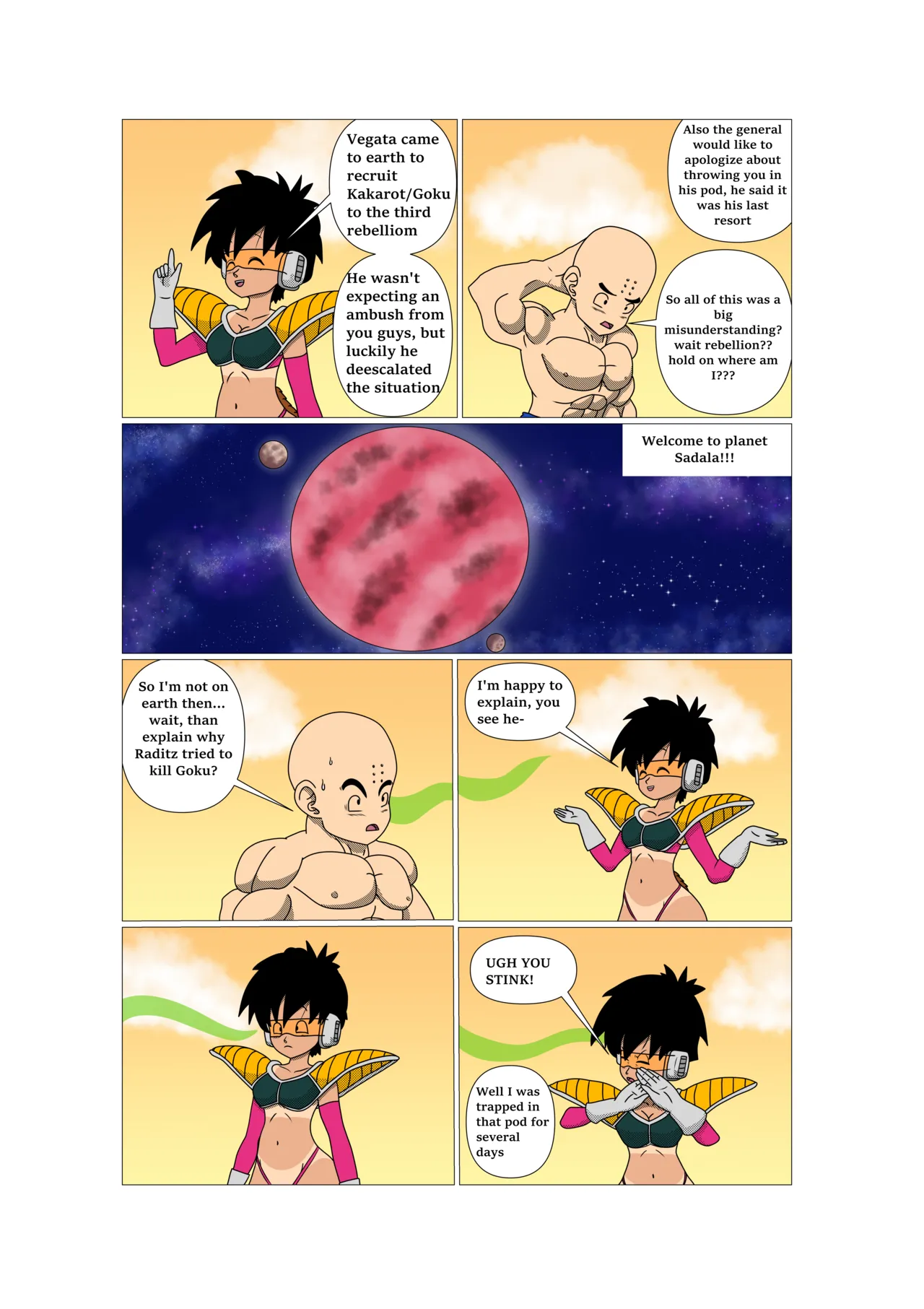 Tashbow Krillin Saga Dragon Ball Z Ongoing - Image 7