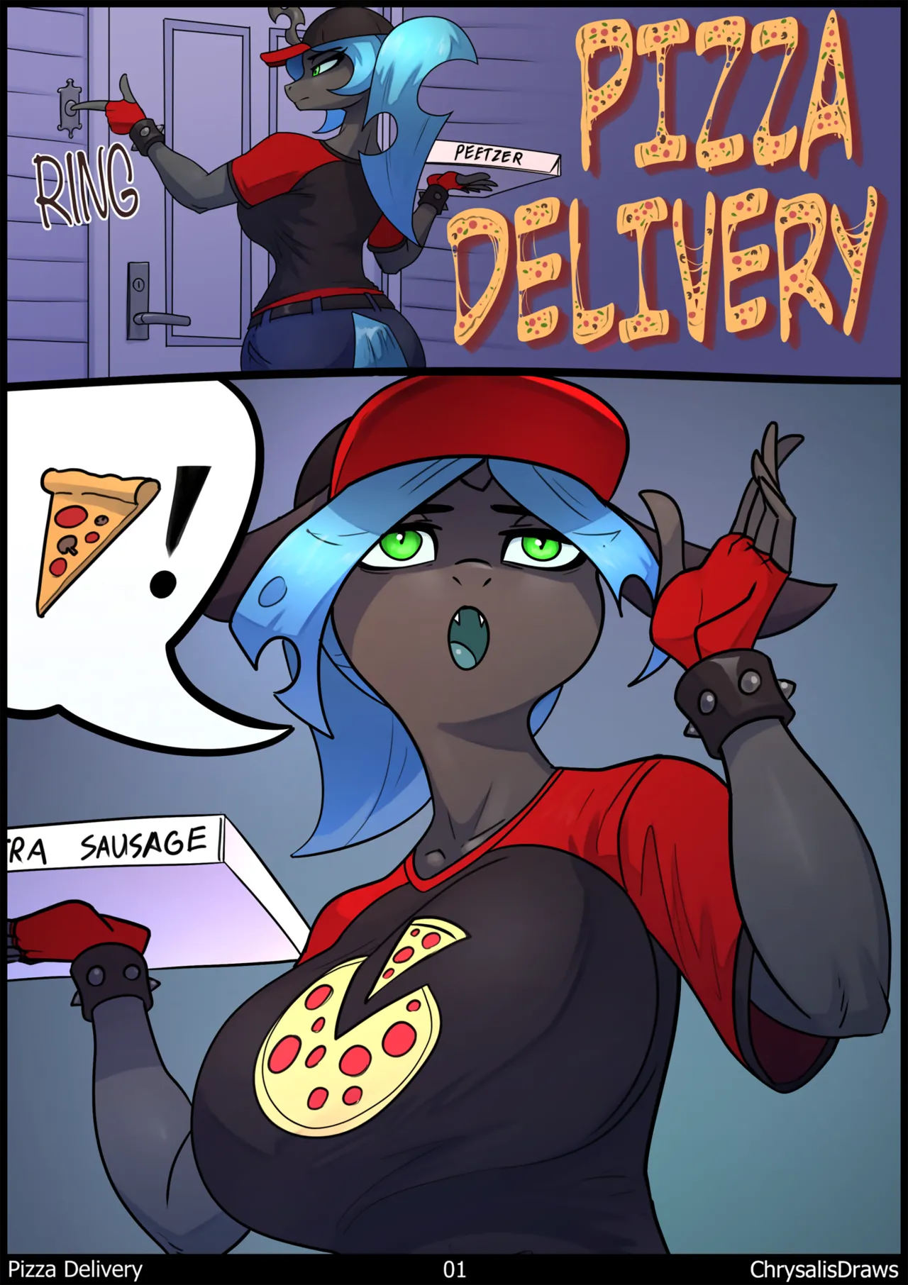 TastyNoods Pizza Delivery MLPFiM Ongoing - Image 1