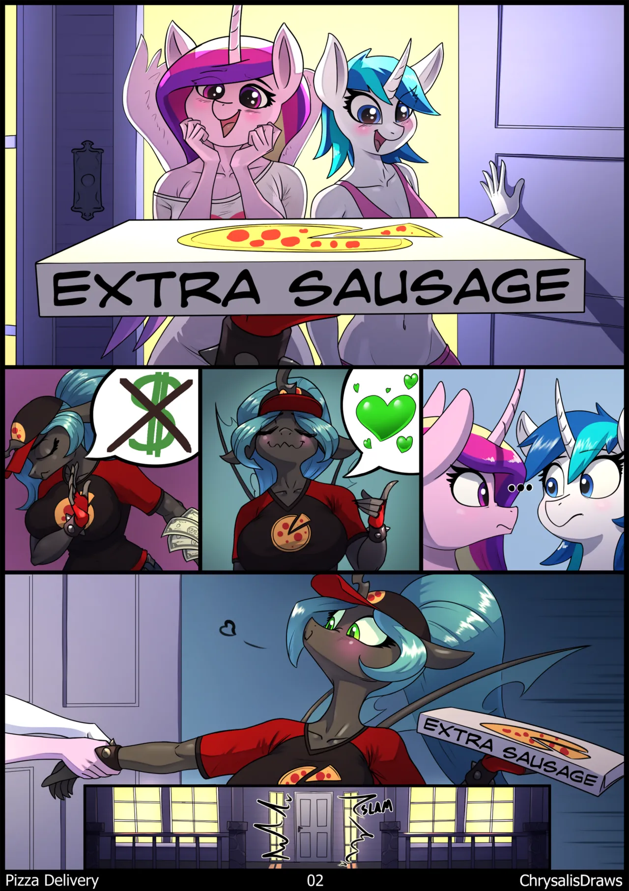 TastyNoods Pizza Delivery MLPFiM Ongoing - Image 2