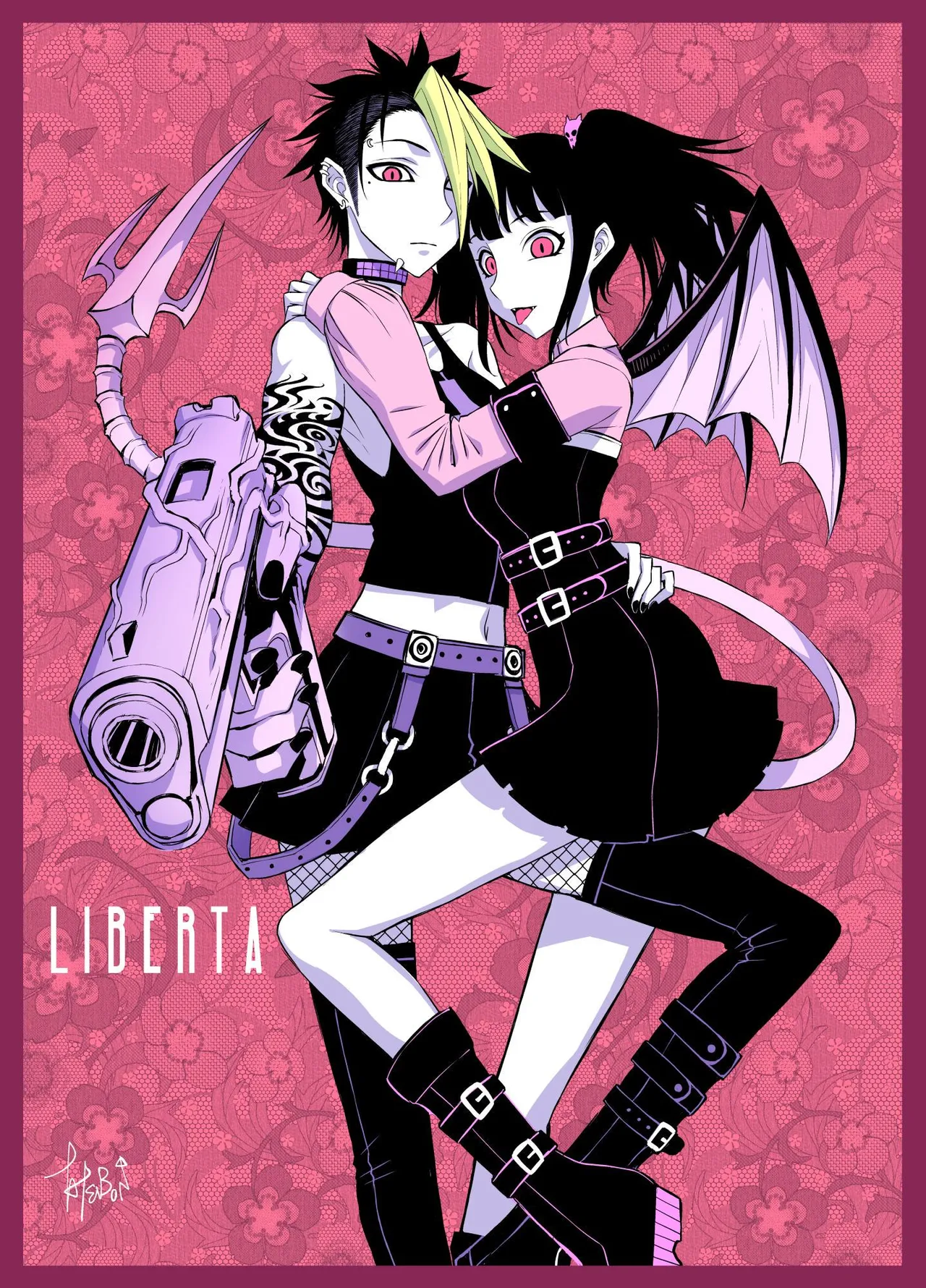 TATSUBON Liberta French Crimson Ravens Digital - Image 236