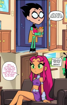 Teen Titans Starfires Housesitting - Page 18