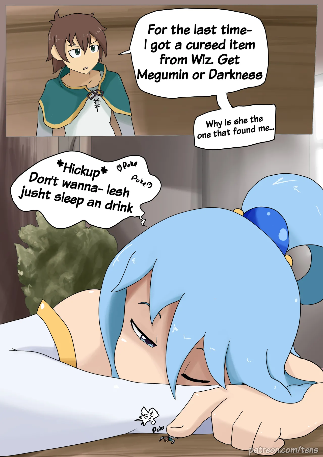 Teniko Drunken Aqua 1 and 2 Ongoing - Image 1