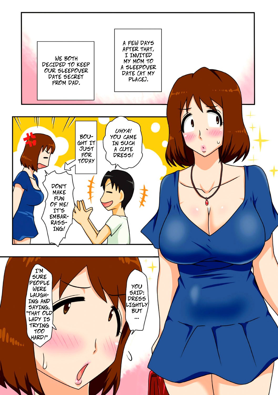Thats Why I Begged Mom To Fuck Me - Chubby milf fucked by hentai son - 43 Pics - Image 22