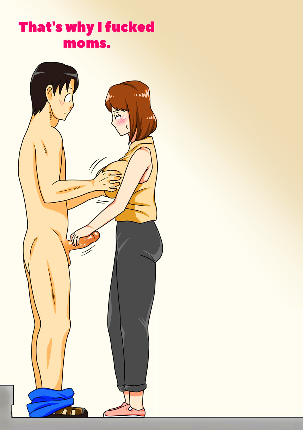 Thats Why I Begged Mom To Fuck Me - Chubby milf fucked by hentai son - 43 Pics - Image 42