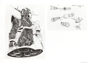 The Art of Gundam Exhibition Catalog - Page 102