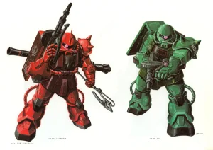 The Art of Gundam Exhibition Catalog - Page 203