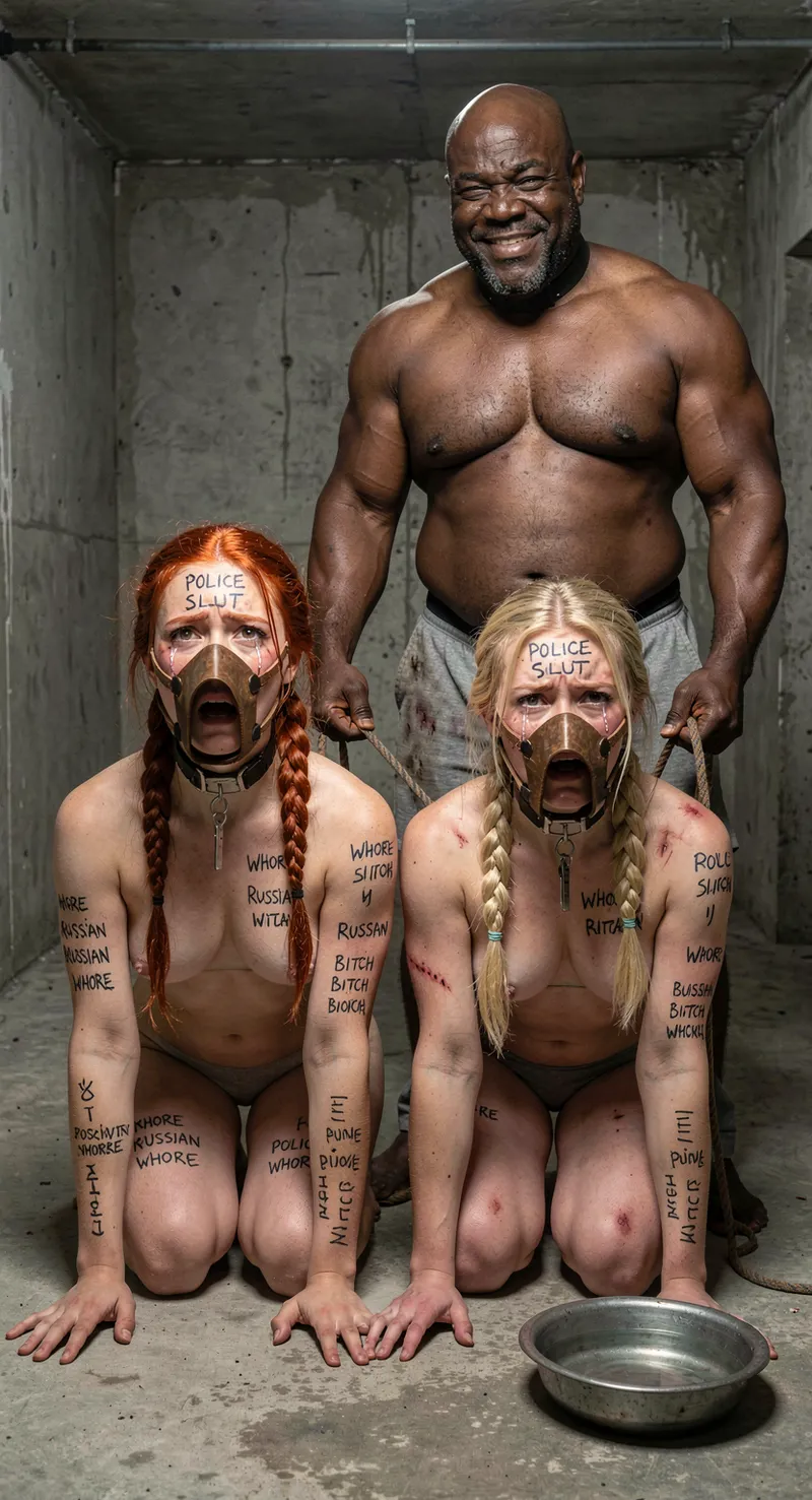 The captured policewomen are having a hard time breathing. - Image 11