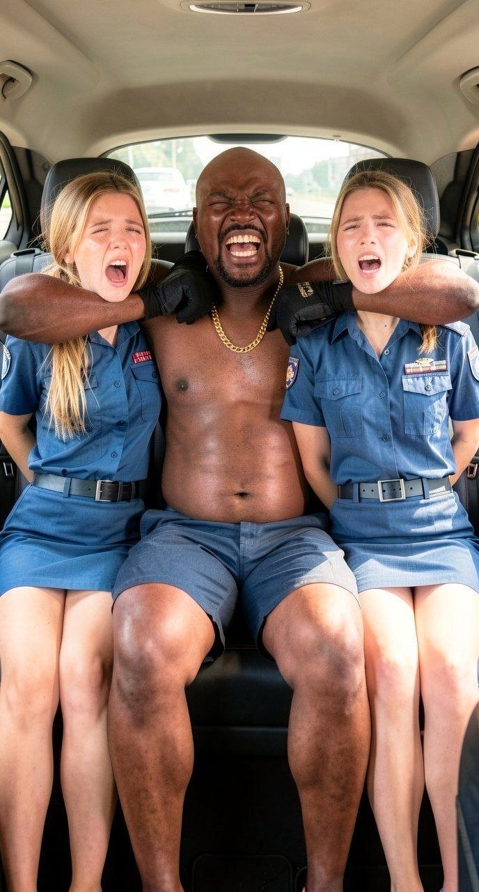 The captured policewomen are having a hard time breathing. - Image 8