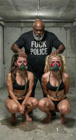 The captured policewomen are having a hard time breathing. - Page 3