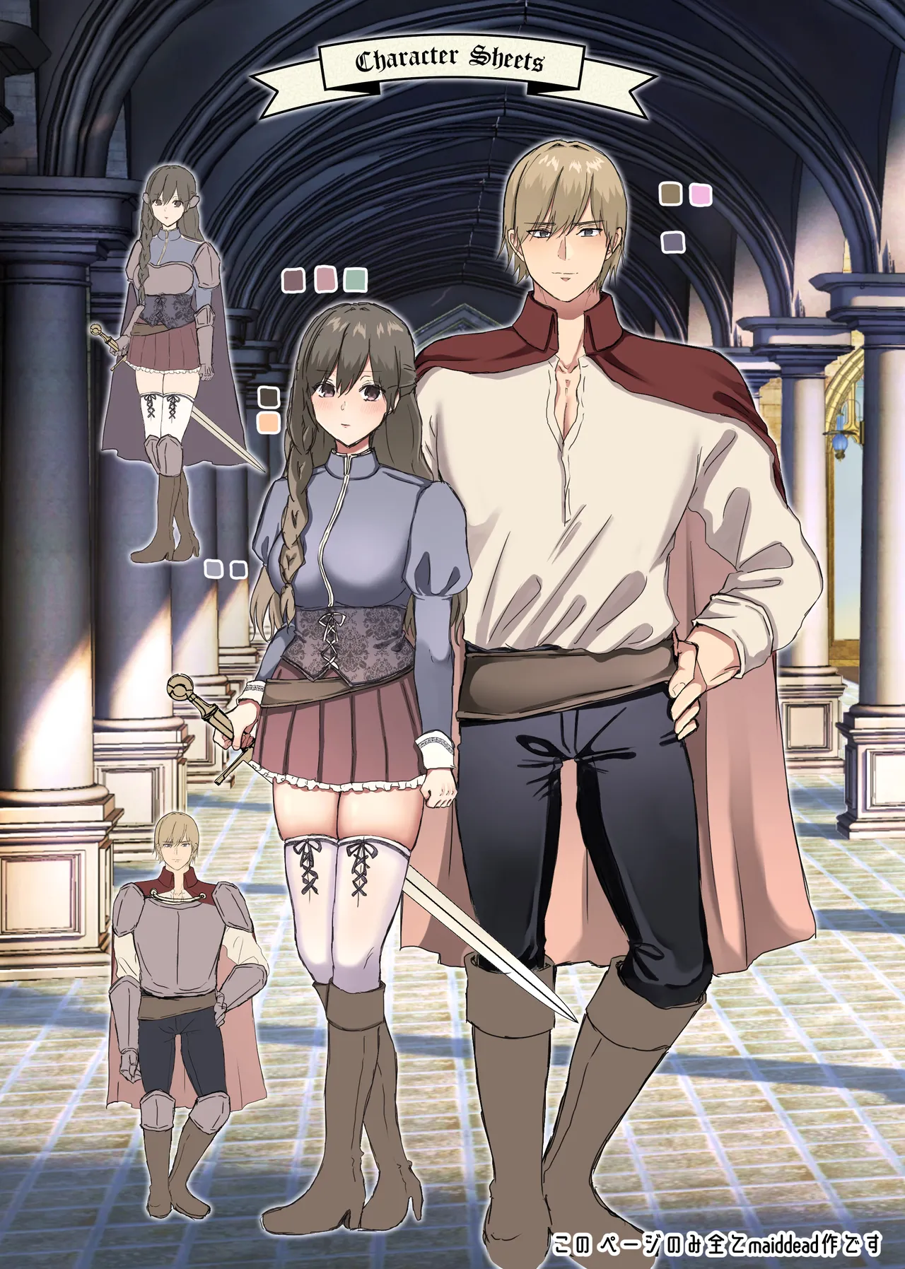 The defeated female warrior is disciplined by the prince of the country with sweet and tender sex. - Image 54