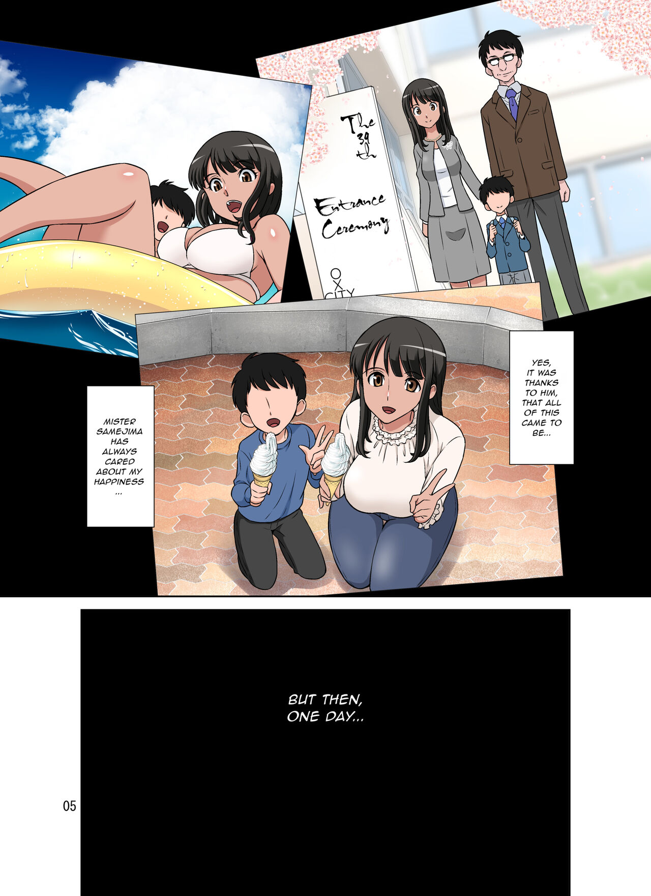 The Housewife Yukis Corruption - Hentai milf is fucked by ugly bastard boss - 97 Pics - Image 52