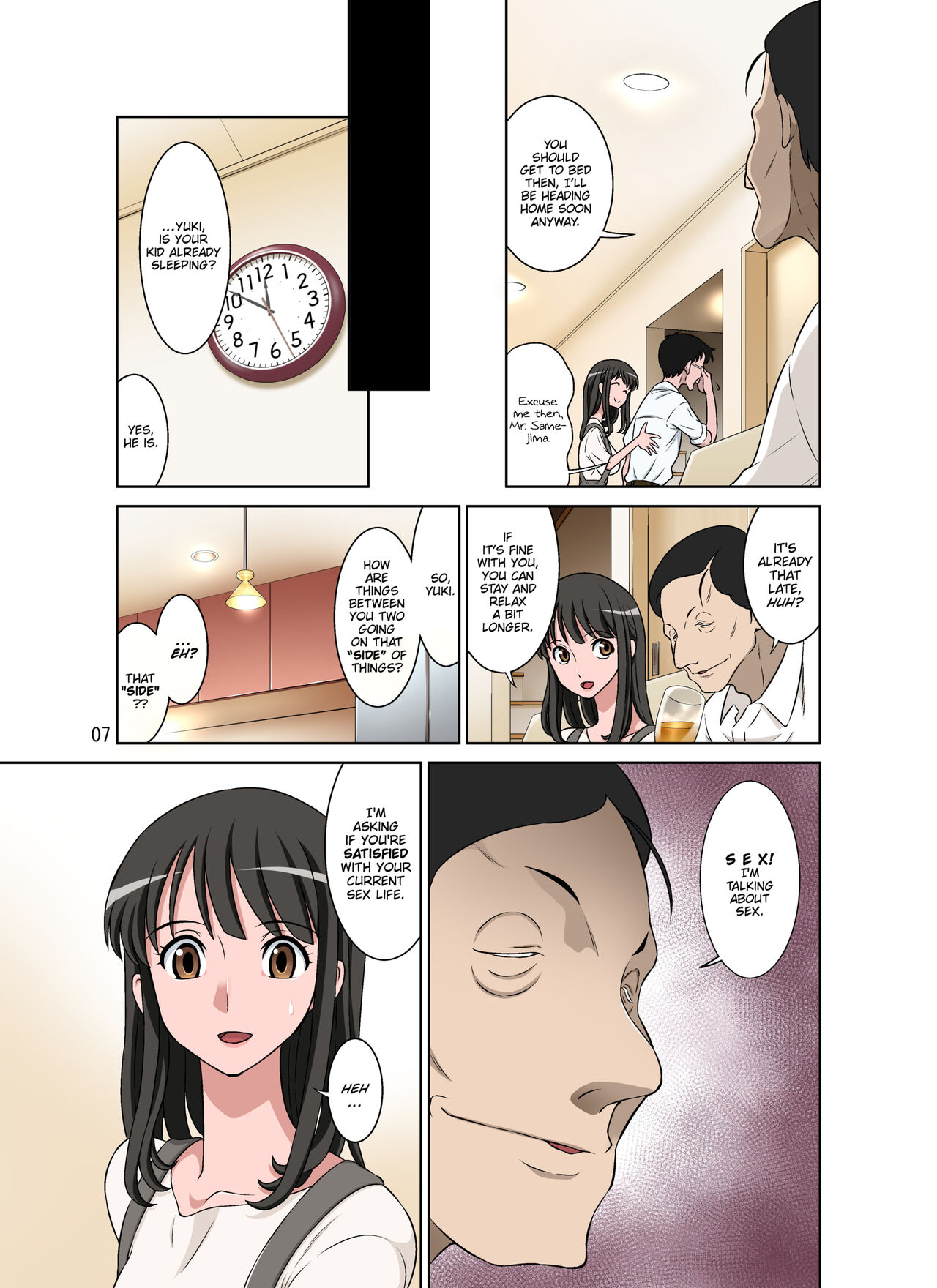 The Housewife Yukis Corruption - Hentai milf is NTRd by ugly bastard boss - 97 Pics - Image 6