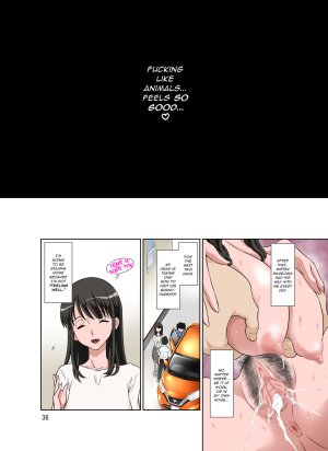 The Housewife Yukis Corruption - Hentai milf is NTRd by ugly bastard boss - 97 Pics - Page 35