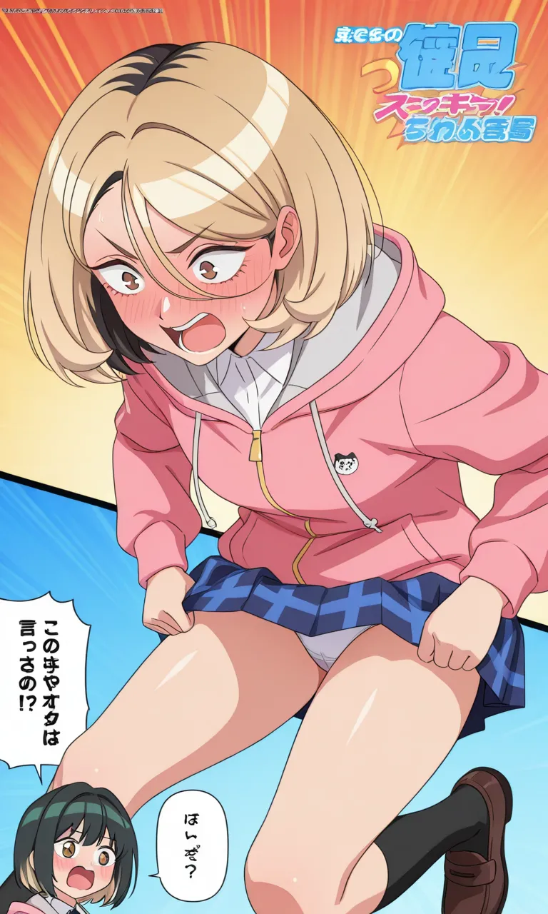 The Klutzy Class Monitor and the Girl with the Short Skirt Poemu Kohinata - Image 11