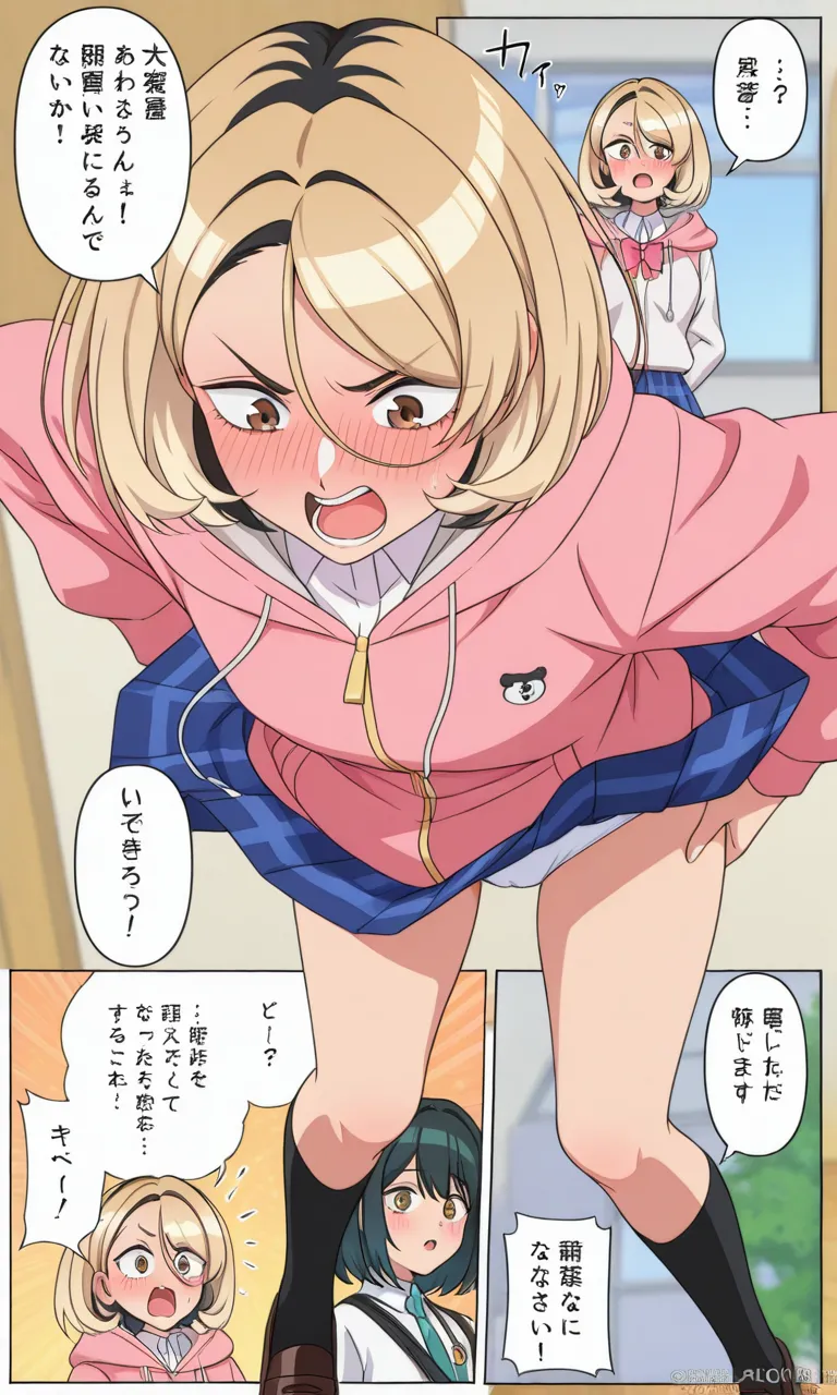 The Klutzy Class Monitor and the Girl with the Short Skirt Poemu Kohinata - Image 12