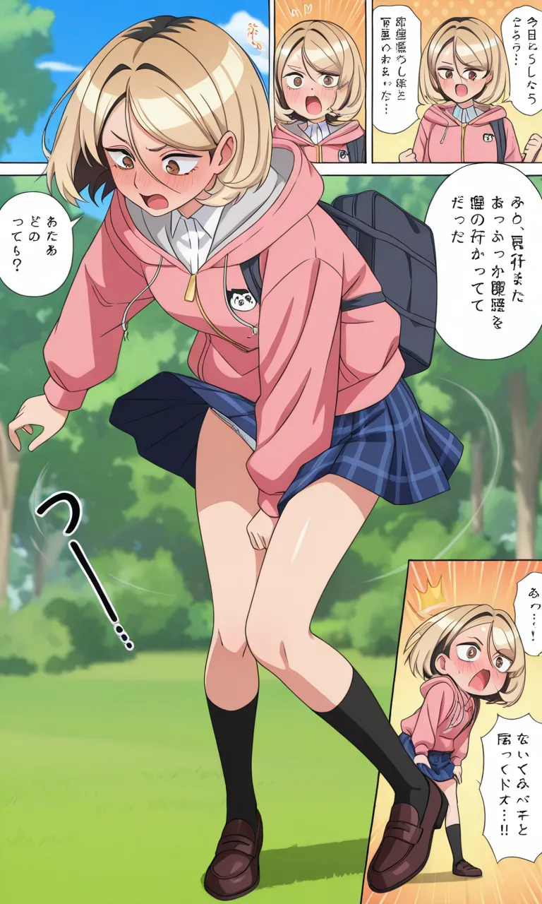 The Klutzy Class Monitor and the Girl with the Short Skirt Poemu Kohinata - Image 15