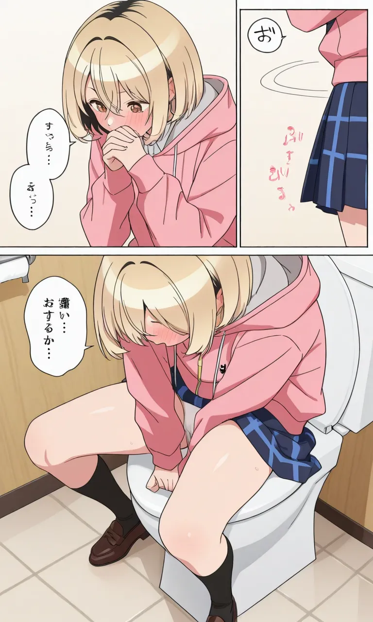 The Klutzy Class Monitor and the Girl with the Short Skirt Poemu Kohinata - Image 34