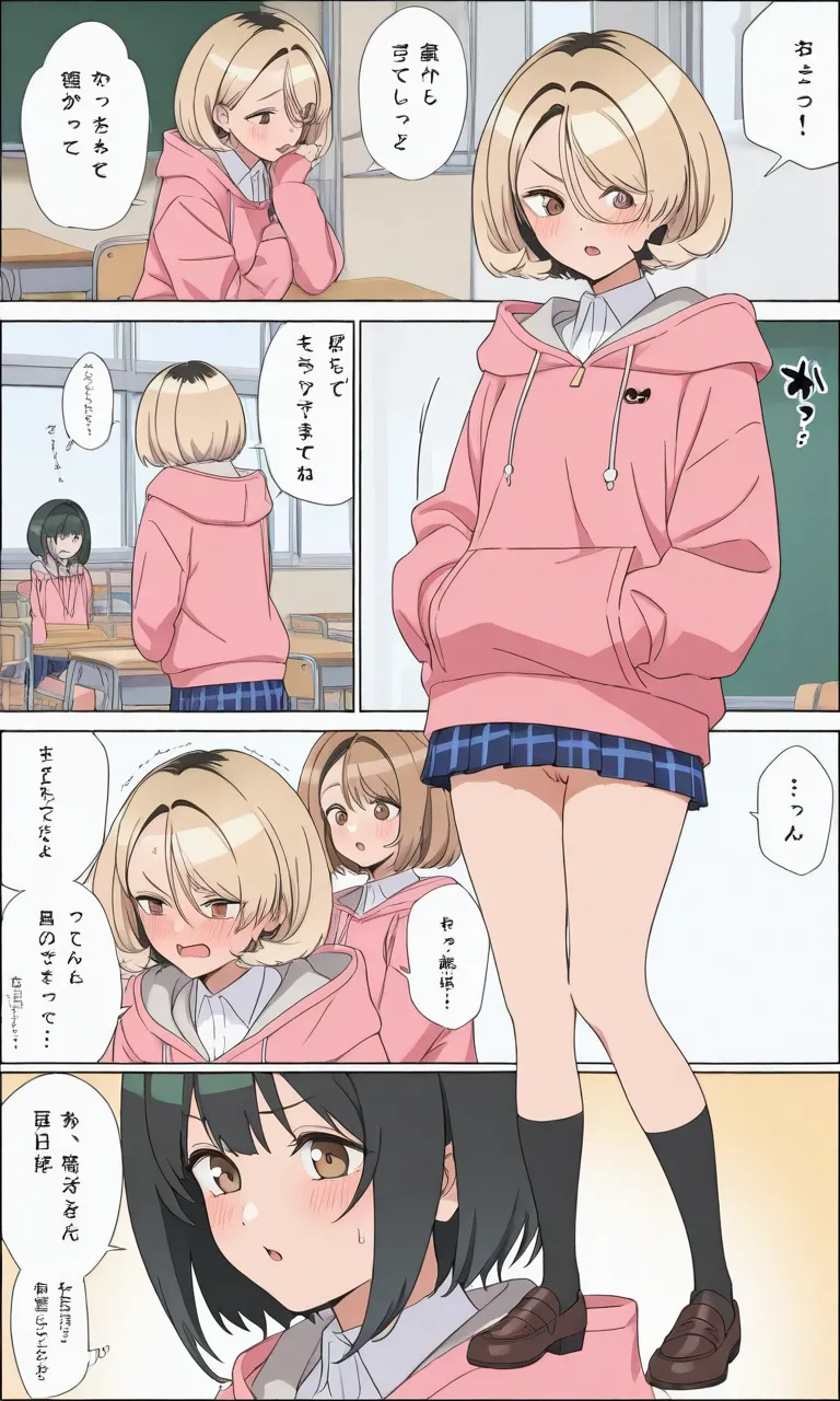 The Klutzy Class Monitor and the Girl with the Short Skirt Poemu Kohinata - Image 47