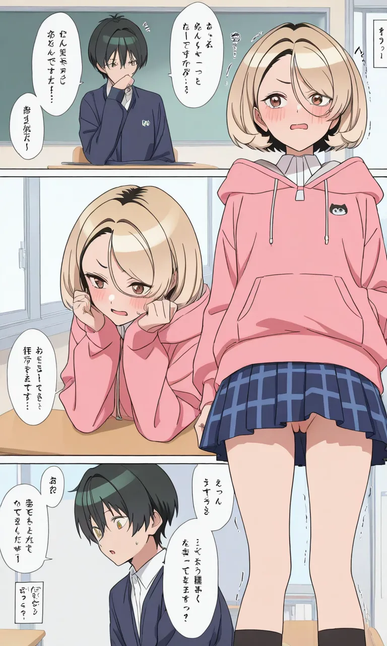 The Klutzy Class Monitor and the Girl with the Short Skirt Poemu Kohinata - Image 49